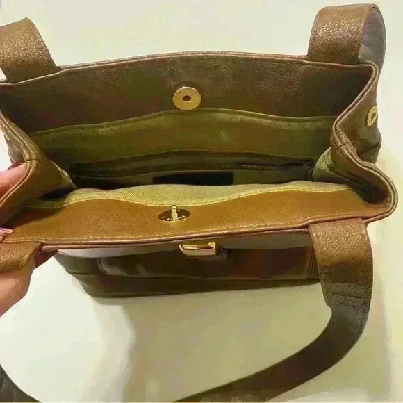 Dolce Vita leather Shoulder Bag Brown - Picture 9 of 13